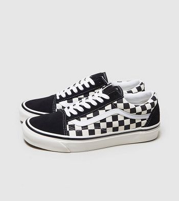 Botasky Vans Anaheim Old Skool Checkerboard Anaheim Old Skool Checkerboard - Panske Topanky Čierne |